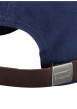 Thumbnail Casquette en coton marine pourvue d'oeillets d'aération et du nom de la marque - Image 4