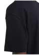 Thumbnail T-shirt en coton biologique noir à coupe droite et de manches courtes - Image 4