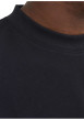 Thumbnail T-shirt en coton biologique noir à coupe droite et de manches courtes - Image 5