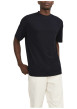 Thumbnail T-shirt en coton biologique noir à coupe droite et de manches courtes - Image 6