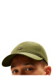Thumbnail Casquette en coton biologique kaki pourvue d'une fermeture strapback - Image 4