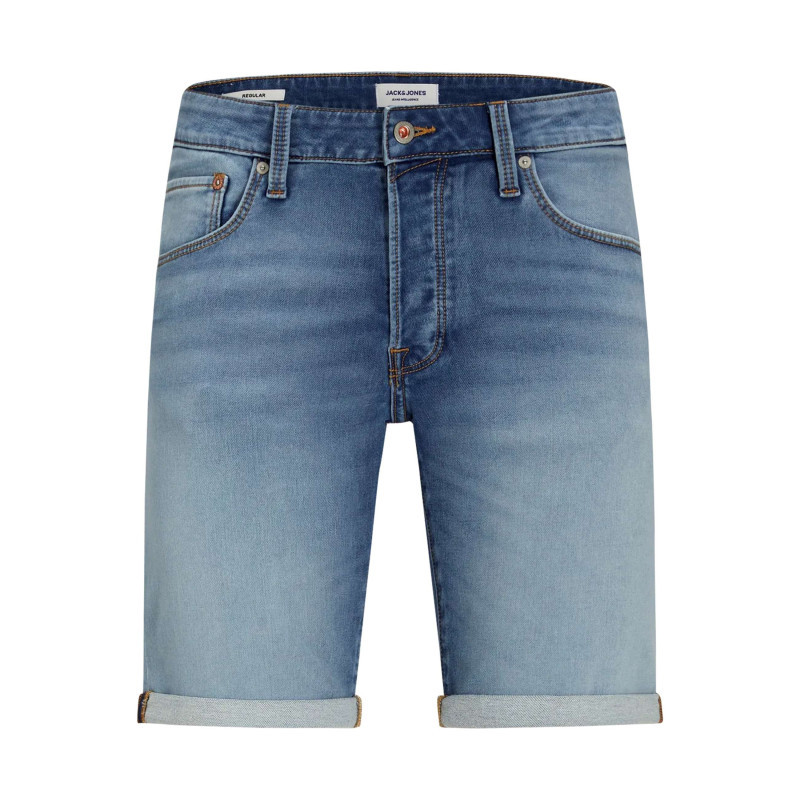 Jack & Jones - Short 5 Poches Stone Uni Avec Une Coupe Droite Et Un Patch D'authenticité - Stone