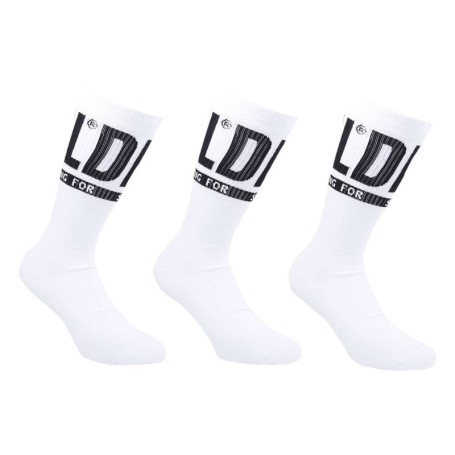 Lot de 3 paires de chaussettes blanches unies...