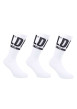 Thumbnail Lot de 3 paires de chaussettes blanches unies en coton mélangé