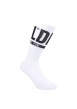 Thumbnail Lot de 3 paires de chaussettes blanches unies en coton mélangé - Image 2