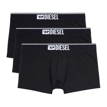 Lot de 3 boxers classiques noirs en coton...