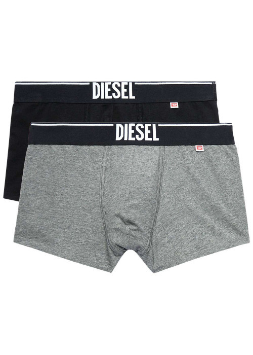 Lot de 2 boxers classiques bicolores, en coton...