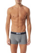 Thumbnail Lot de 2 boxers classiques bicolores, en coton et coupe classique - Image 2