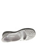 Thumbnail Ballerines emboitant en cuir blanches à talon plat avec des slip-on - Image 4