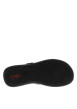 Thumbnail Ballerines emboitant en cuir noires à talon plat avec une bande auto-agrippante - Image 5