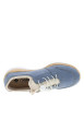 Thumbnail Sneakers bleues à talon compensé bas avec fermeture à slip-on - Image 4