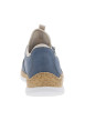 Thumbnail Sneakers bleues à talon compensé bas avec fermeture à slip-on - Image 6