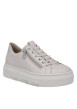 Thumbnail Tennis perle à talon plateau avec un zip et des lacets élastiqués décoratifs - Image 3