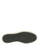 Thumbnail Tennis grises en cuir à talon plat avec des lacets et logo imprimé - Image 5