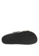 Thumbnail Mules noires avec un talon plat et une fermeture avec boucle à ardillon - Image 5