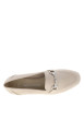 Thumbnail Mocassins beiges avec un talon plat et une fermeture à slip-on - Image 4