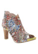 Thumbnail Nu-pieds en cuir multicolores à semelle décroché haut et à zip - Image 3