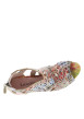 Thumbnail Nu-pieds en cuir multicolores à semelle décroché haut et à zip - Image 4