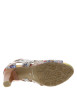 Thumbnail Nu-pieds en cuir multicolores à semelle décroché haut et à zip - Image 5