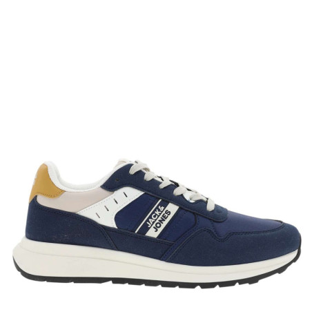 Baskets running bleu marine avec un talon plat...