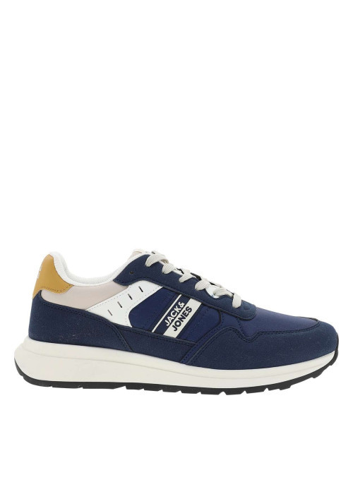 Baskets running bleu marine avec un talon plat...