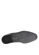 Thumbnail Derbies noires en cuir avec un talon décroché bas et des lacets - Image 5