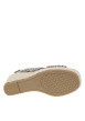 Thumbnail Nu-pieds bronze à talon compensé haut avec une boucle à ardillon - Image 5