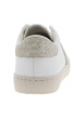 Thumbnail Tennis blanches à semelle plate et des lacets avec un imprimé doré - Image 6