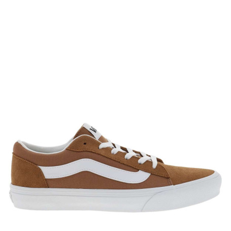 Baskets beiges en cuir beiges avec un talon...