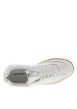 Thumbnail Tennis blanches à talon plat avec le logo de la marque cousu sur les côtés - Image 4