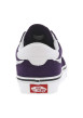 Thumbnail Baskets skate en cuir violettes à talon plat avec un logo brodé - Image 6