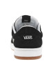 Thumbnail Baskets en cuir noires à talon plat avec un logo et des lacets - Image 6