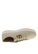 Thumbnail Tennis beiges en cuir avec un talon plat et des lacets ronds tressés - Image 4
