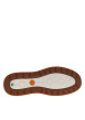 Thumbnail Tennis beiges en cuir avec un talon plat et des lacets ronds tressés - Image 5