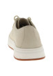 Thumbnail Tennis beiges en cuir avec un talon plat et des lacets ronds tressés - Image 6