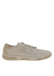 Thumbnail Sneakers beiges à semelle plate avec une fermeture à lacets ronds