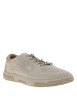 Thumbnail Sneakers beiges à semelle plate avec une fermeture à lacets ronds - Image 3