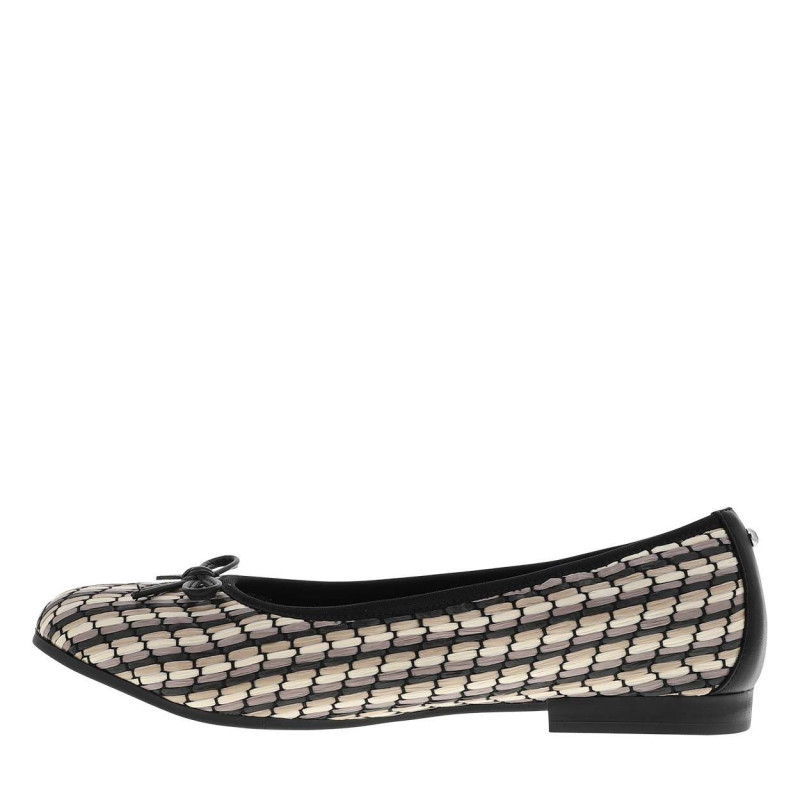 Tamaris - Ballerines Décolleté Simples Multicolores à Talon Plat Sans Fermeture - Multicolore Tamaris - Ballerines Décolleté Simples Multicolores à Talon Plat Sans Fermeture - Multicolore