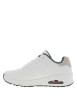 Thumbnail Baskets running blanches avec un talon compensé bas et des lacets - Image 2