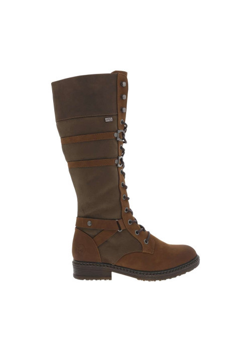 Bottes brandy à talon décroché bas avec un zip...