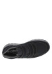 Thumbnail Sneakers en cuir bleu marine à talon plat pourvues de bandes auto-agrippantes - Image 4