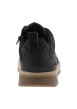 Thumbnail Sneakers noires à talon plat avec un zip et des lacets ronds - Image 6
