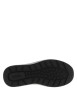 Thumbnail Sneakers en cuir noires avec semelle à talon compensé bas et zip latéral - Image 5
