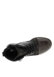 Thumbnail Bottines en cuir noires avec semelle à talon décroché bas et zip latéral - Image 4