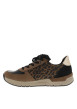 Thumbnail Baskets running léopard à talon plat avec des lacets et un zip latéral - Image 3