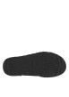 Thumbnail Sabots en cuir noir à talon plat et à slip-on avec de la fourrure synthétique - Image 5