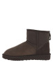Thumbnail Boots en cuir marron à talon plat avec une doublure en fourrure - Image 2