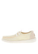 Thumbnail Mocassins beiges avec un talon plat et une fermeture à slip-on - Image 2