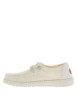 Thumbnail Tennis blanches avec un talon plat et une fermeture à slip-on - Image 2
