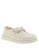 Thumbnail Tennis blanches avec un talon plat et une fermeture à slip-on - Image 3
